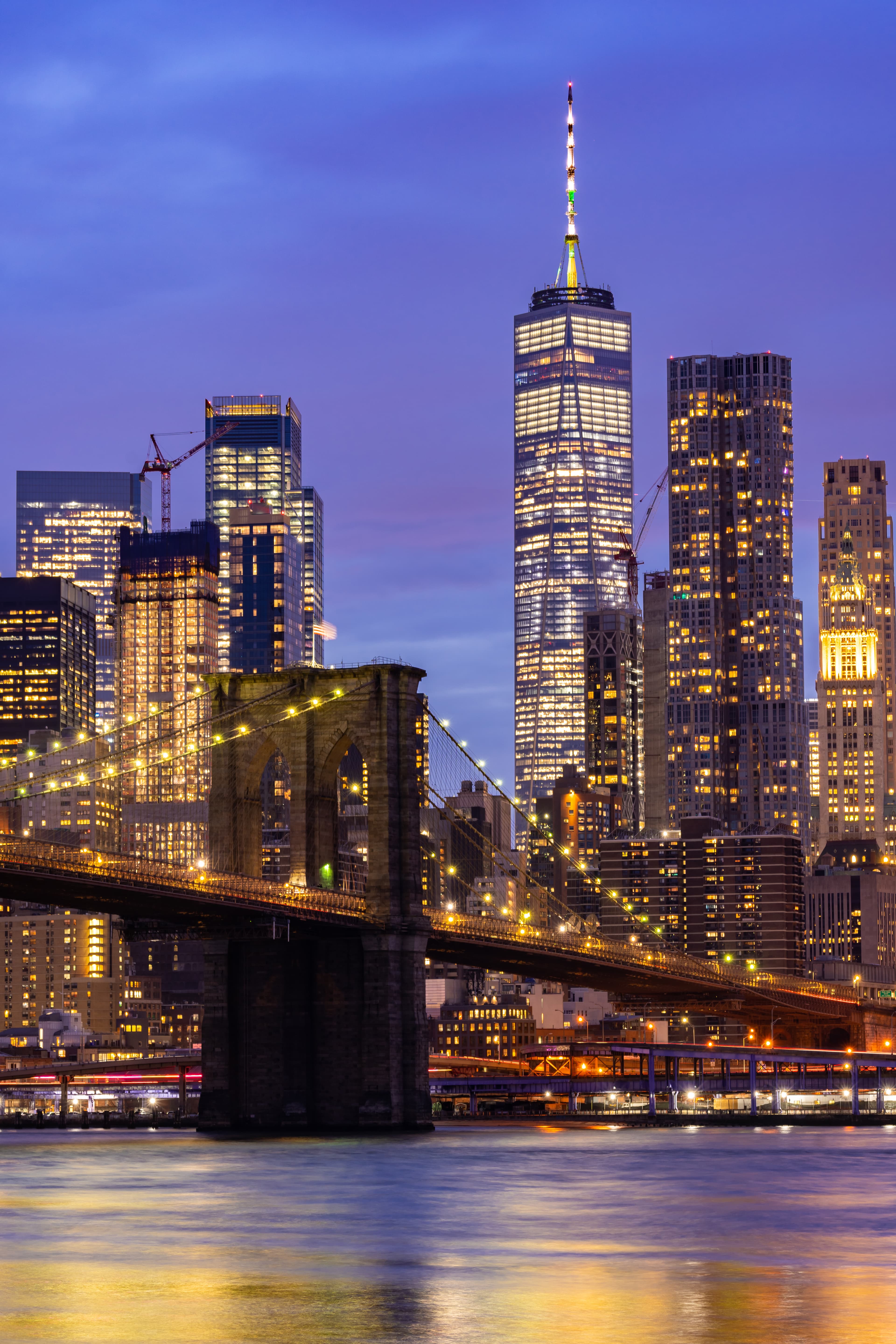 The Brooklyn Bridge in New York